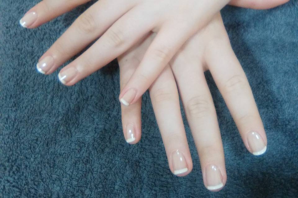 Manicura francesa