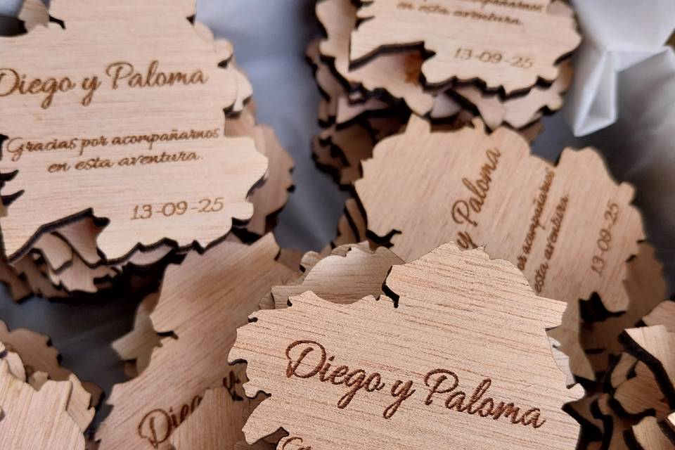 Imanes galicia personalizados