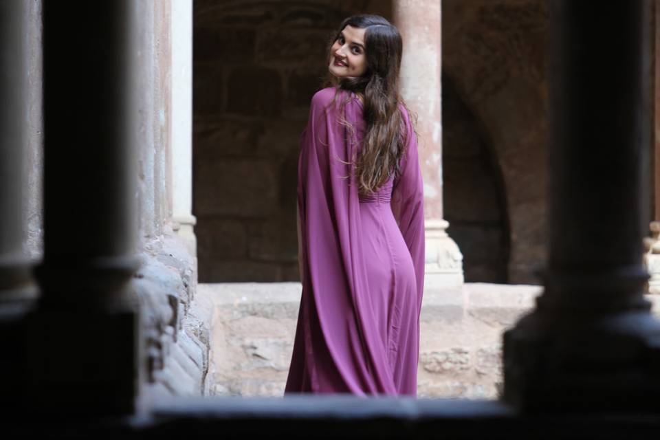 Clara Soprano en una boda