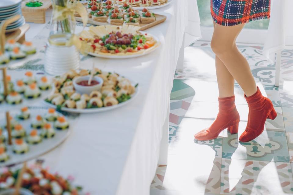 Buffet para celebraciones