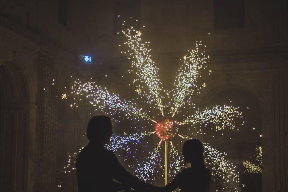 Detalle en la ceremonia