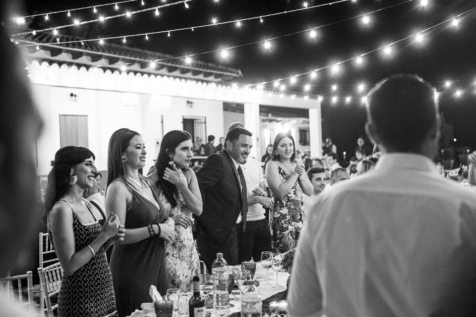 Bodas nocturnas al aire libre