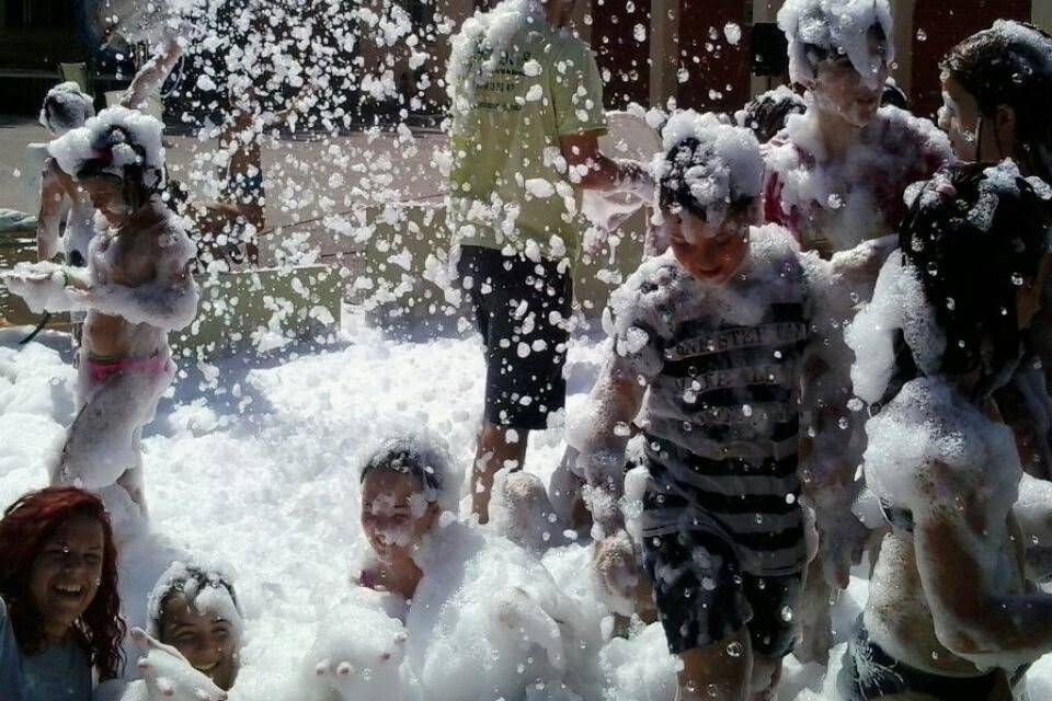 Fiesta de la espuma verano