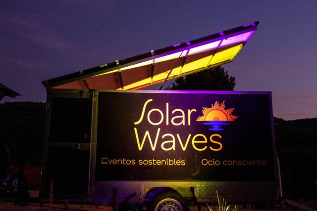 Remolque solar 25kW exterior