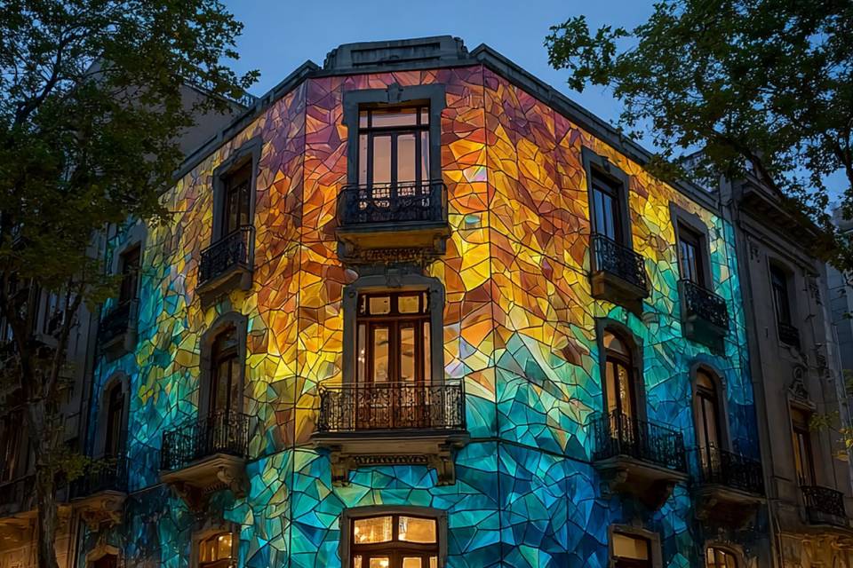 Videomapping arquitectónico