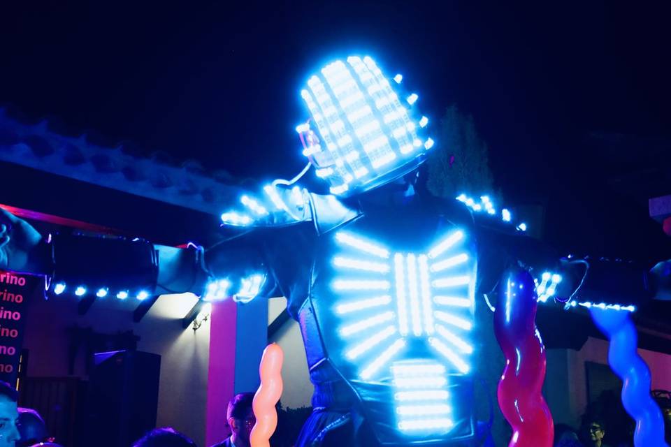 Robot led