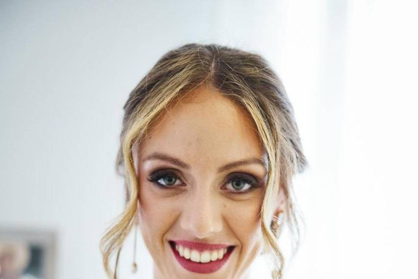 Maquillaje de novia.