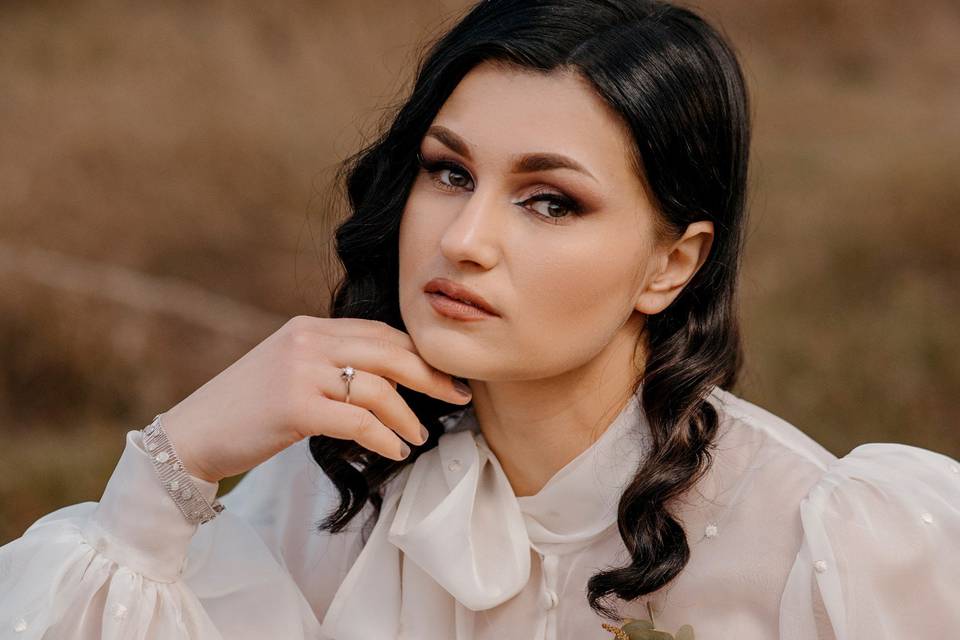 Maquillaje de novia.