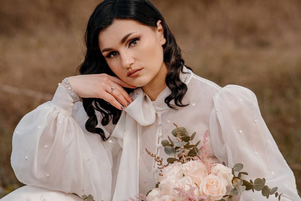 Maquillaje de novia.