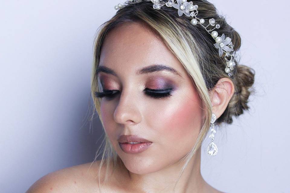 Maquillaje de novia.