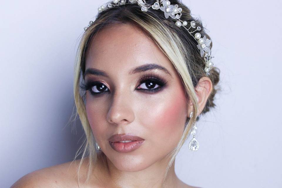 Maquillaje de novia.