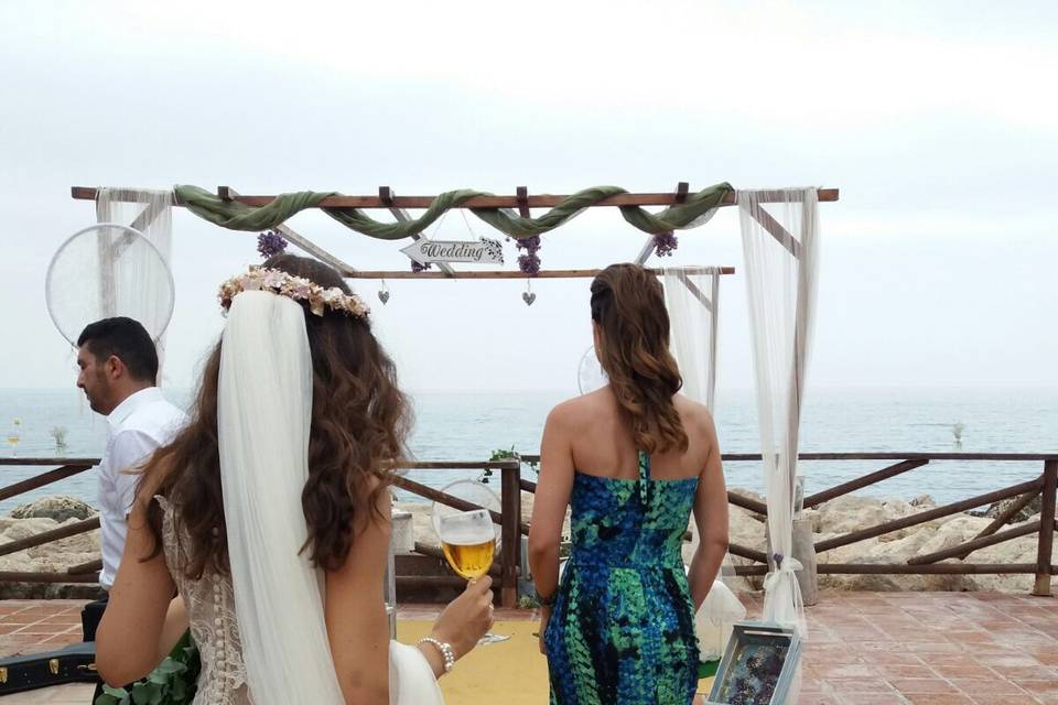 Boda en la playa