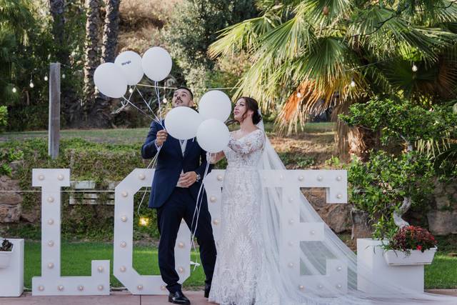 Novios seres queridos