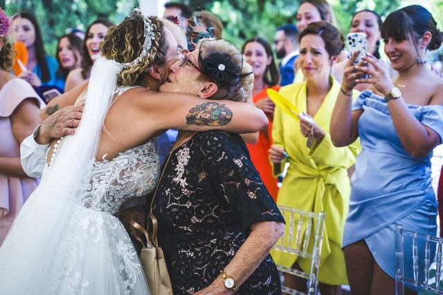 Abrazo abuela
