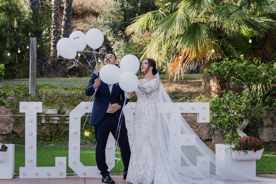 Novios seres queridos