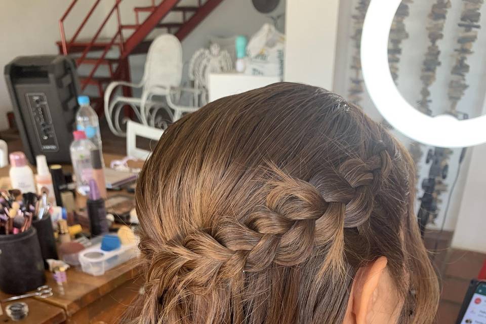 Peinado para familia de la novia