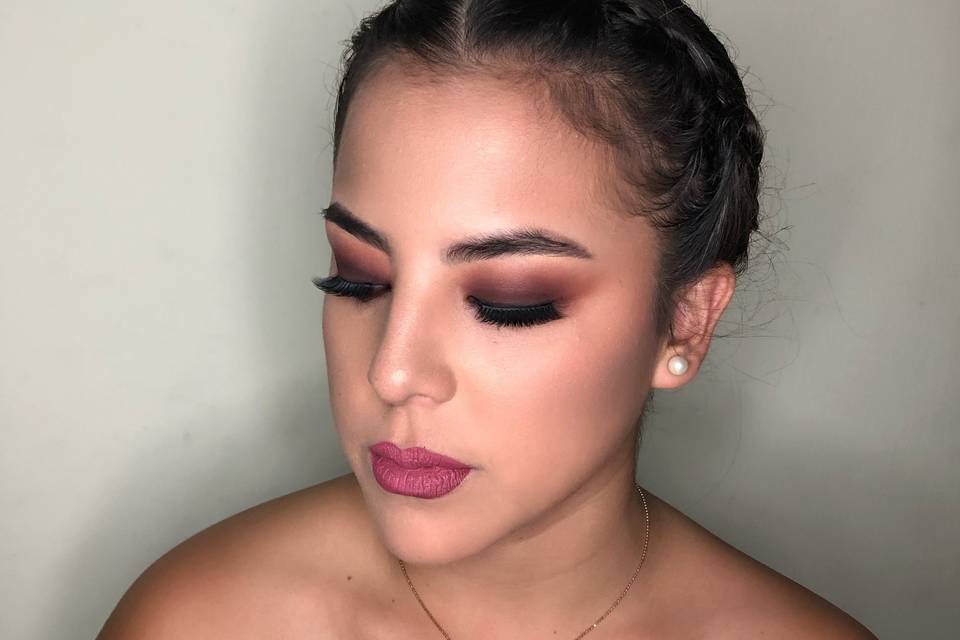 Maquillaje de invitada