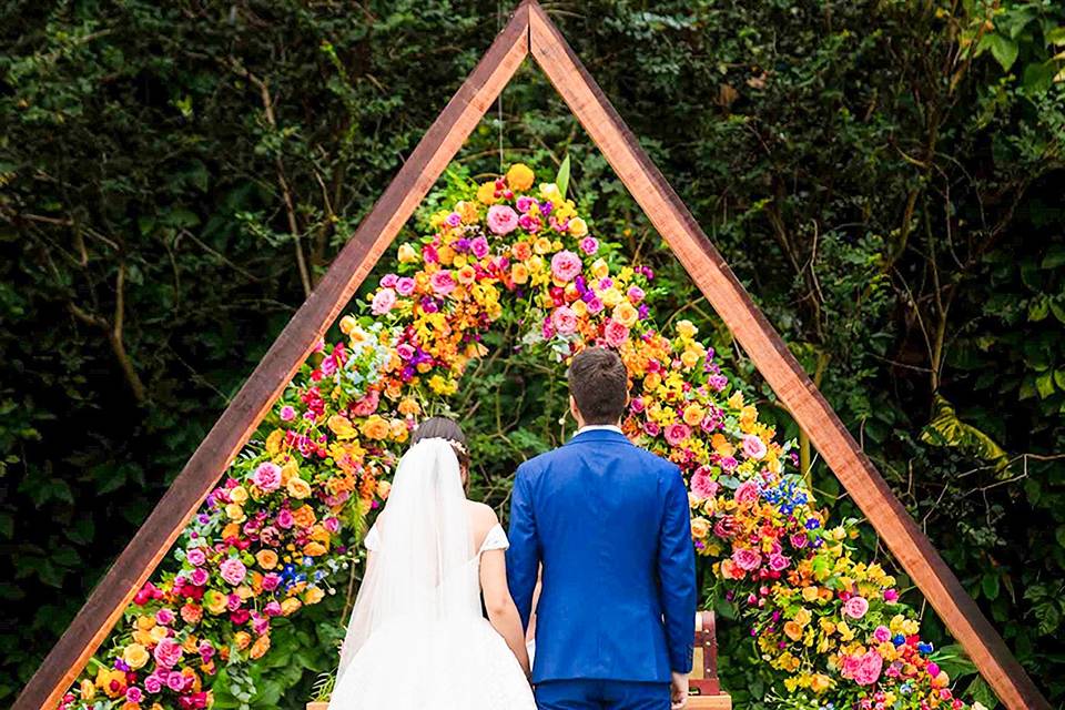 Novios en Altar