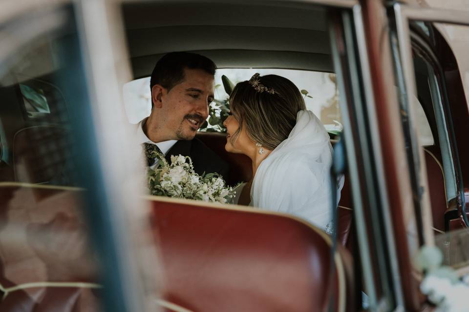 Amor en el  coche