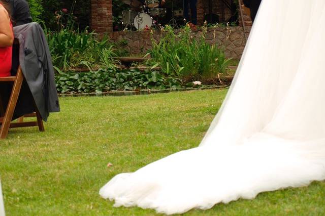 Boda pérgola