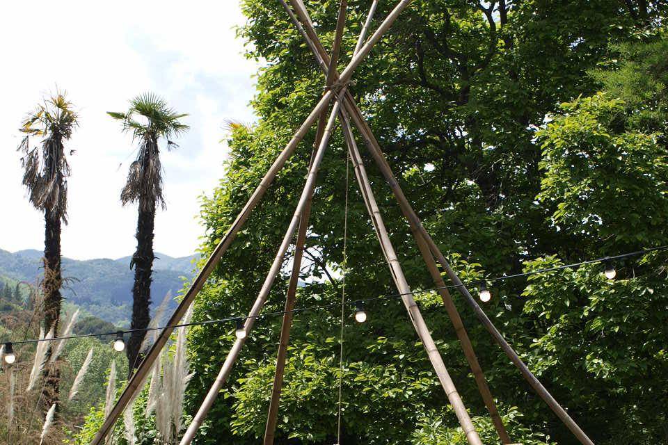 Tipi jardin