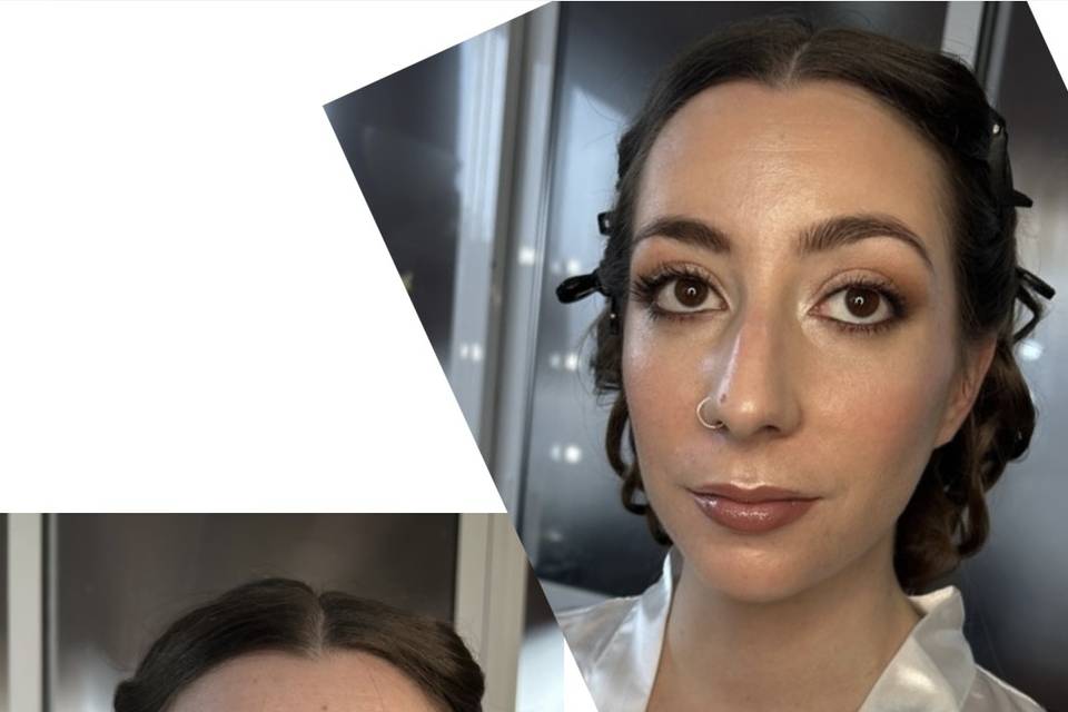 Novia antes y después