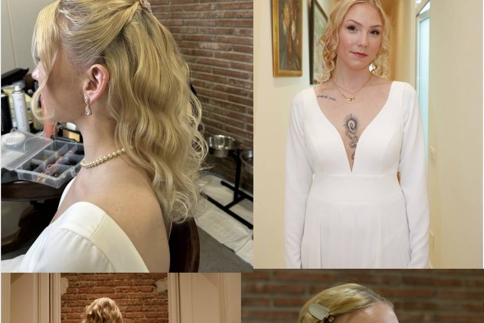Peinado y maquillaje