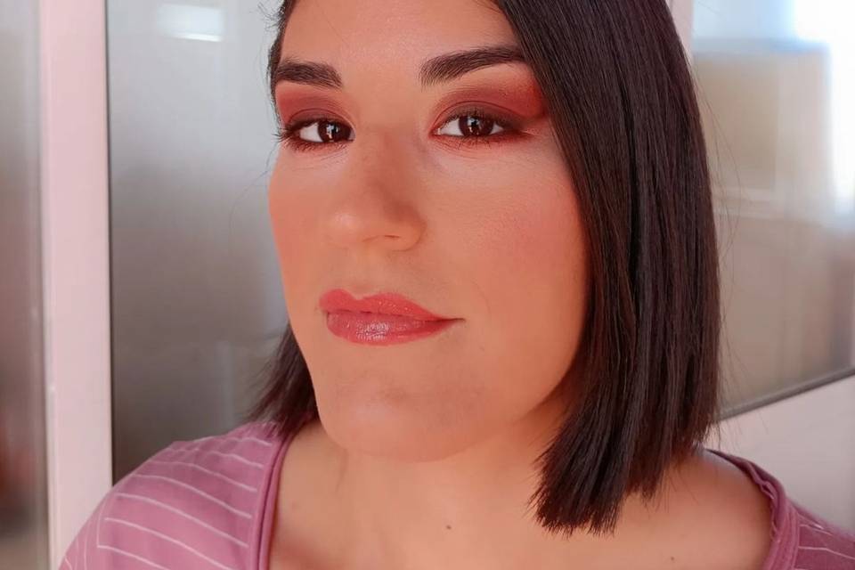 Makeup de novia ojo ahumado