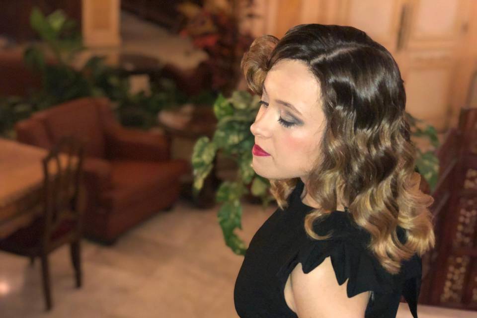 Maquillaje profesional evento
