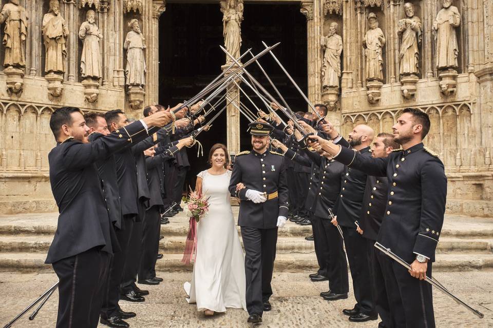 Boda militar