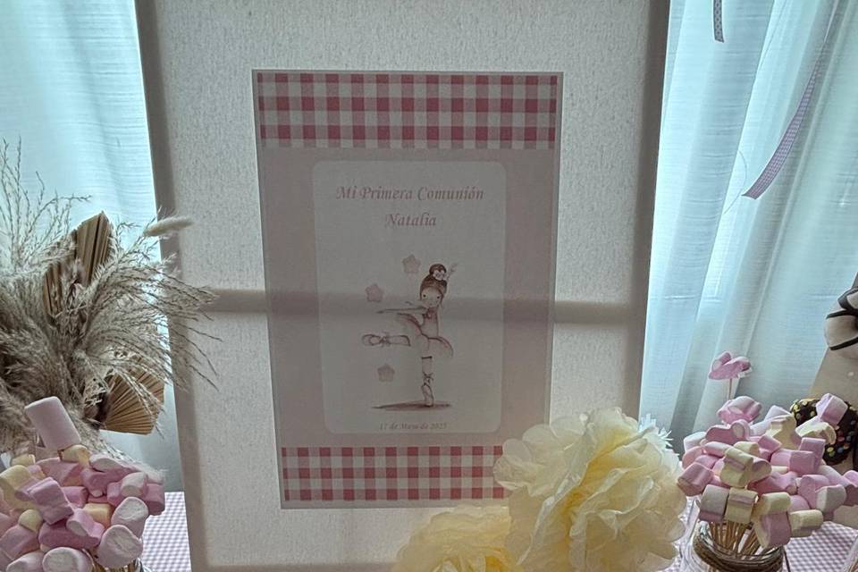 Mesa de bailarina