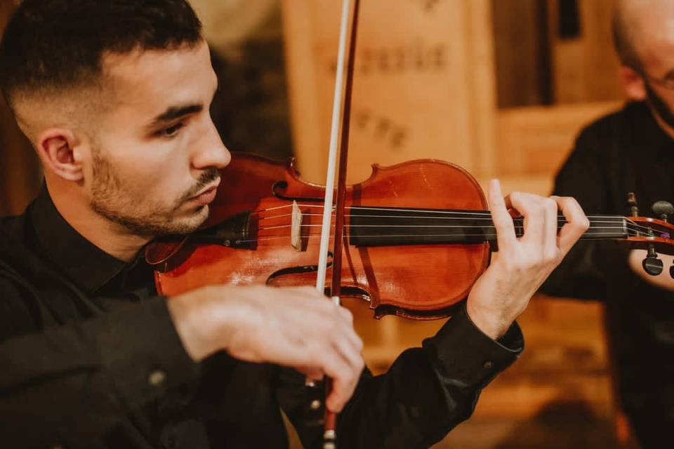 Eloy, violín y viola