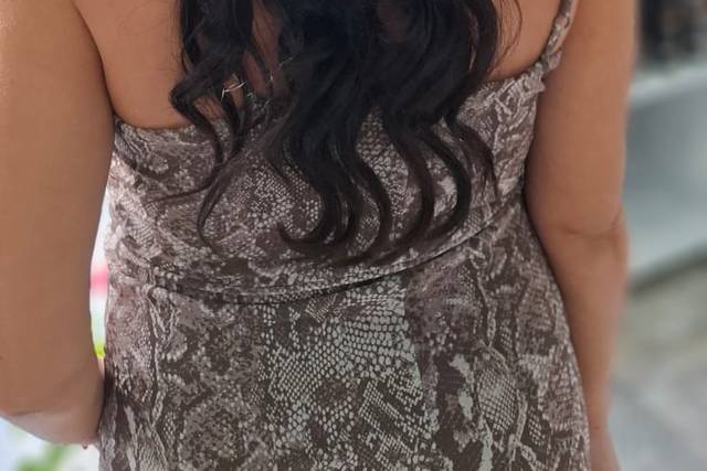 Recogido suelto novia