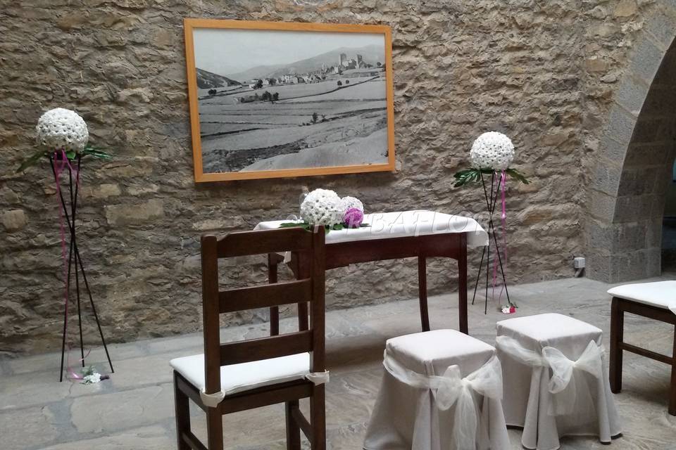 Boda en el museo