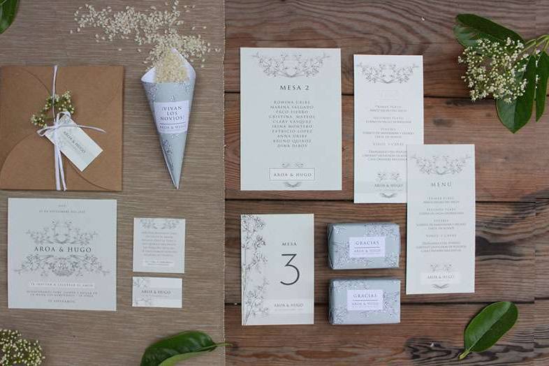 Papelería personalizada