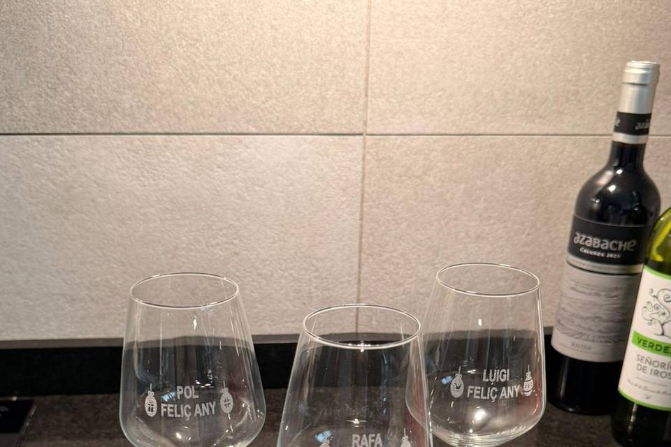 Copa grabada personalizada 2