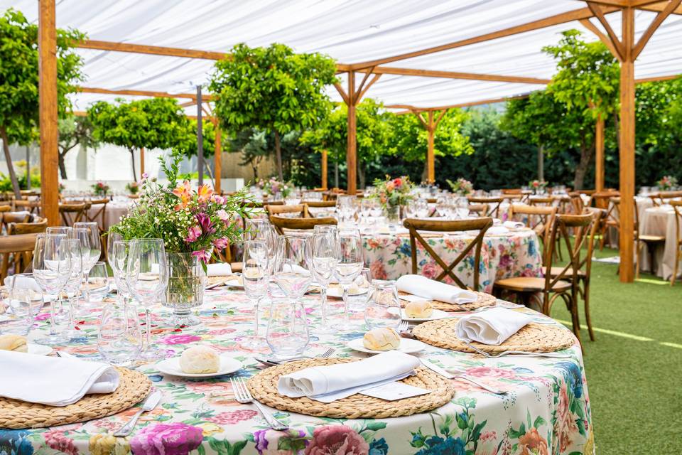 Mesa boda banquete