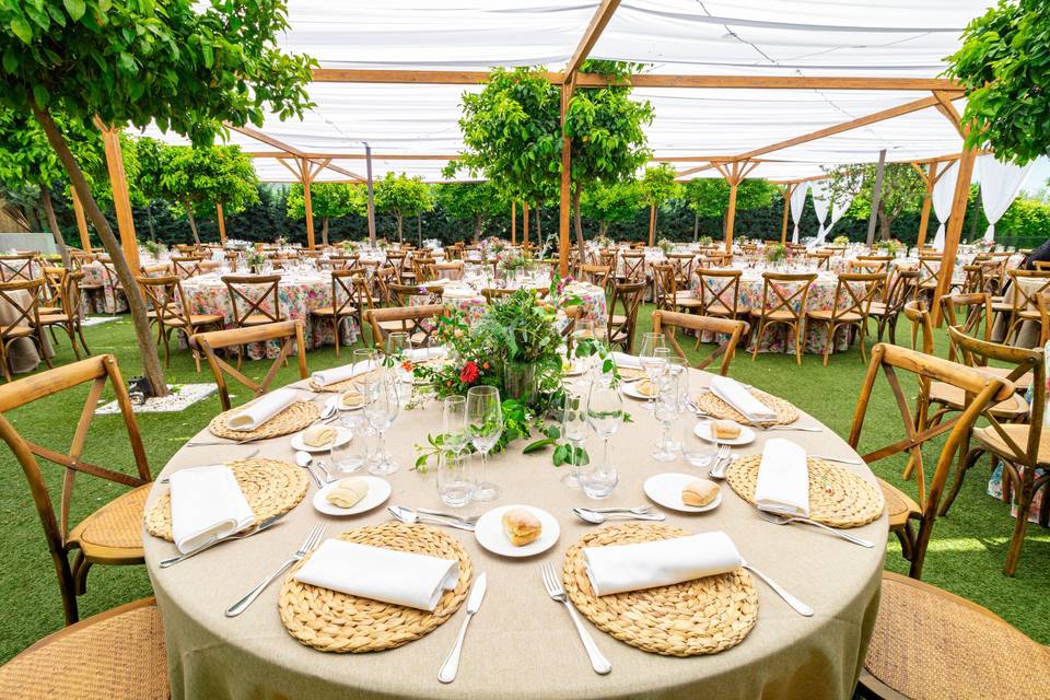 Mesa boda banquete