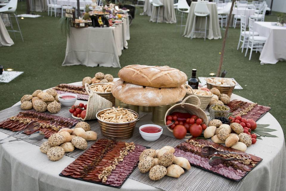 Boda gastronomía