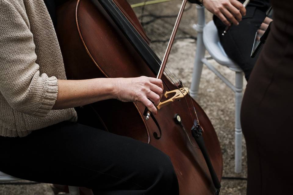 Poniendo música al momento
