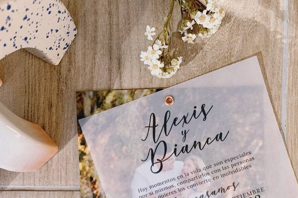 Invitaciones boda
