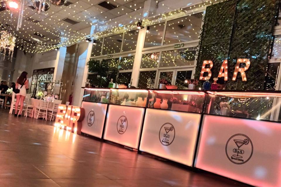 Bar en boda