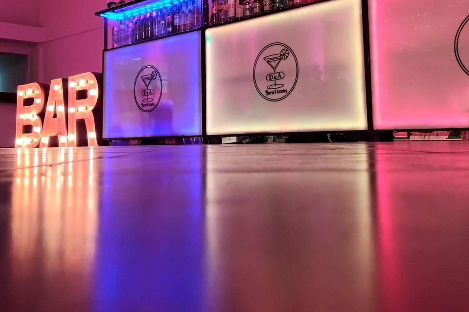 Bar en evento coorporativo