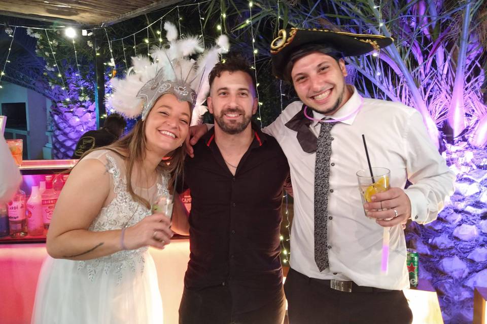 Bar en boda