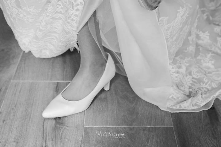 Zapatos de la novia