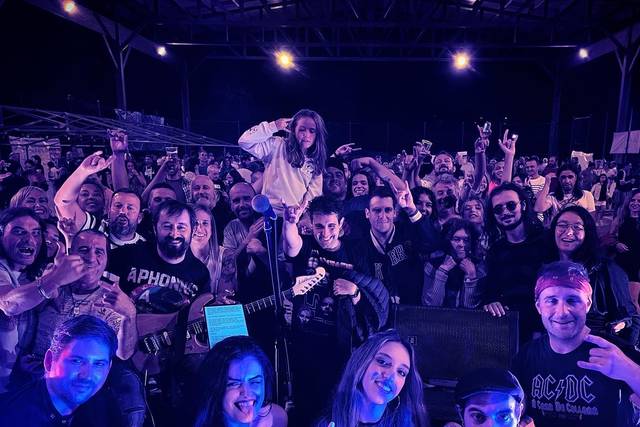 Foto después de un concierto