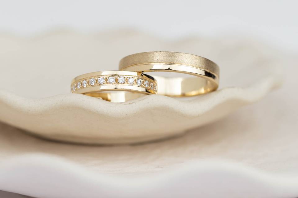 Alianzas con diamantes