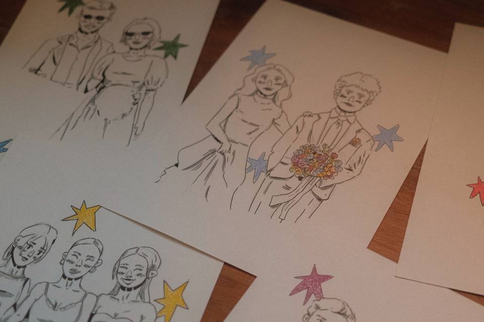 Ilustraciones en vivo