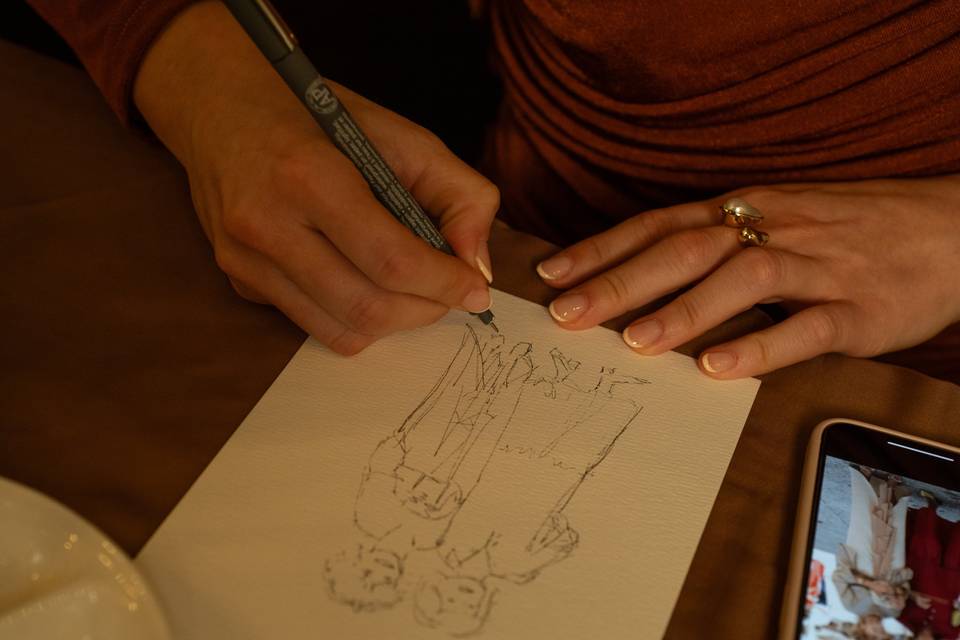 Boceto ilustración