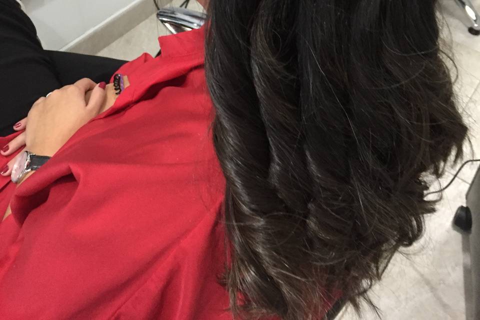 Trenza con cabos sueltos